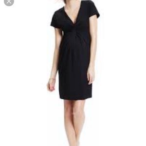 HATCH nursing and maternity twist front dress